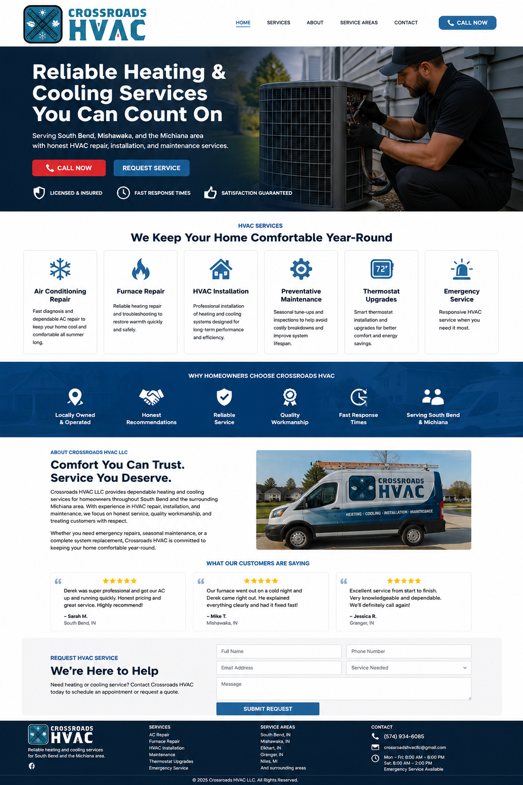 Water heater service